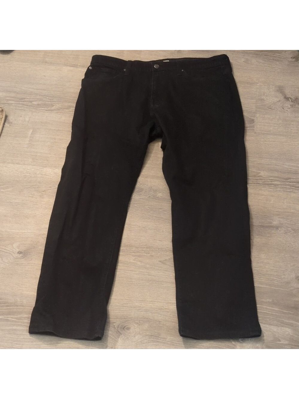 Agave waterman relaxed fit triple black flex jeans size 40